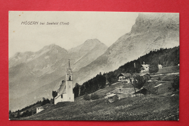 Postcard PC Moesern bei Seefeld / 1915-1930